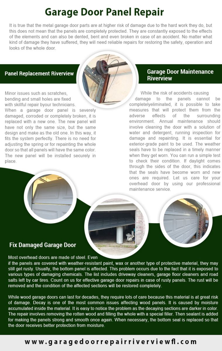 Garage Door Repair Riverview Infographic